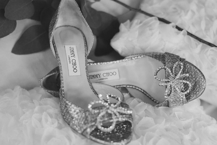 Sehr schöne Brautschuhe von Jimmy Choo gekauft für eine Hochzeit in München.